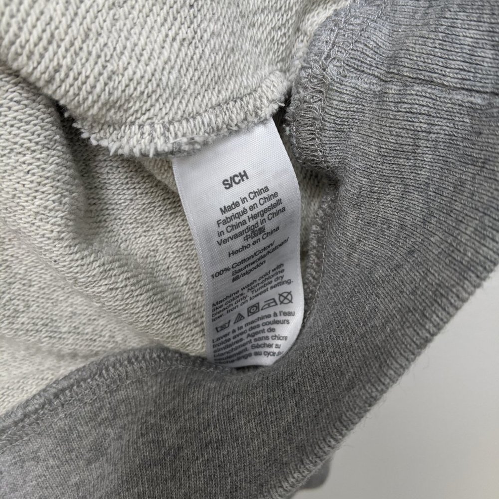 J. Crew V-Neck Cotton Terry Hoodie - Picture 9 of 9
